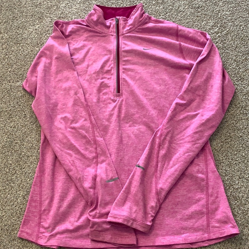 Women’s pink 1/4 zip